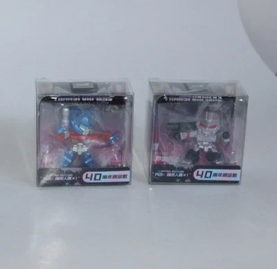 G1 Transformers 40th Anniversary mini rubber Optimus Prime & Megatron - Kayou - Image 1 of 4