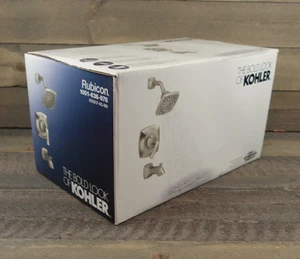 KOHLER Rubicon 1 manija - 3 rociadores bañera y grifo de ducha - níquel cepillado - ¡NUEVO! - Imagen 1 de 12