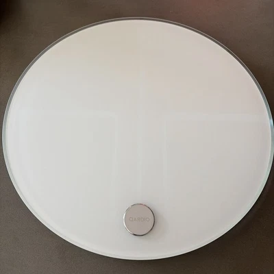 Analizador corporal escala inteligente inalámbrico Qardio Base 2 WiFi-Bluetooth, blanco Foto 1 de 3