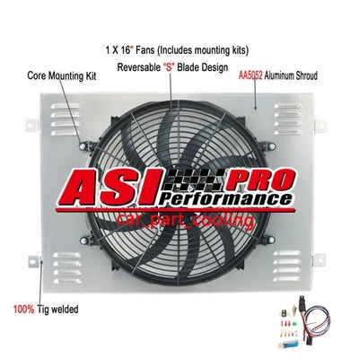 FIT 79-93 Dodge D/W 250 Ramcharger 5.2L 5.9L Electric Radiator Fan+Shroud Relay - Image 1 of 4