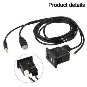 Car AUX USB Cable 280234BA0B for Nissan Models Quick Install 2013 2019 - Picture 1 of 12