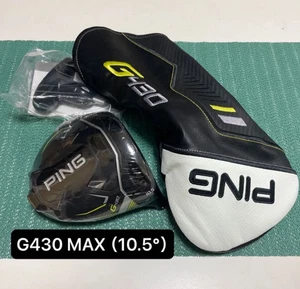 New Golf Ping G430 MAX 10.5 driver head only with head cover  Right F/S - Picture 1 of 5