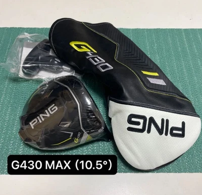 New Golf Ping G430 MAX 10.5 driver head only with head cover  Right F/S - Image 1 of 4