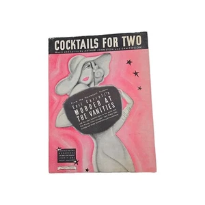 Cocktails For Two 1934 Vintage Noten Arthur Johnston Sam Coslow - Bild 1 von 7