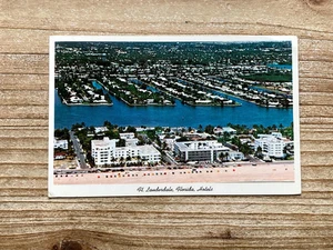 Ft Lauderdale, Florida, Hotels, Jan 10, 1959, Canceled, Vintage Postcard - Picture 1 of 2