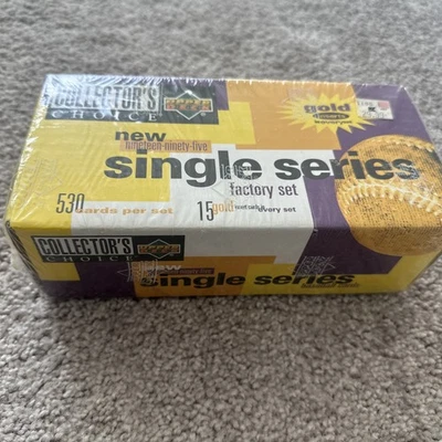 1995 Upper Deck Collector's Choice 545 卡棒球盒套装原厂封装全新 — 第 1/3 张图片