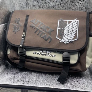 Attack on Titan Anime Small Messenger Bag Satchel. Cross Body Shoulder - Picture 1 of 6