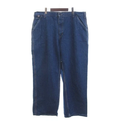 Pantalones de mezclilla Carhartt FR Painter logotipo algodón FR813-DNM azul 42x30 talla para hombre Foto 1 de 4