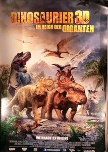 Dinosaurier 3D - Im Reich der Giganten - Filmposter A1 84x60cm gerollt (2) - Picture 1 of 1