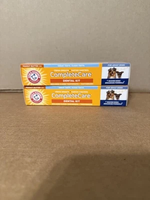Стоматологические наборы Arm & Hammer Complete Care для взрослых собак со вкусом арахисового масла 2 шт. - Изображение 1 из 4