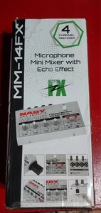 Nady MM-14FX 4-Channel Microphone Mixer with integrated echo effect – ¼” - Picture 1 of 6