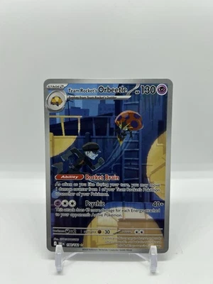 Team Rocket's Orbeetle 198/182 Sv10: Destined Rivals Holo Illustration Rare - Image 1 of 2