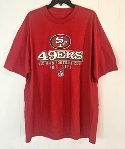 San Francisco 49ers Herren T-Shirt rot "Die Hard Football Club" 2XL - Bild 1 von 4