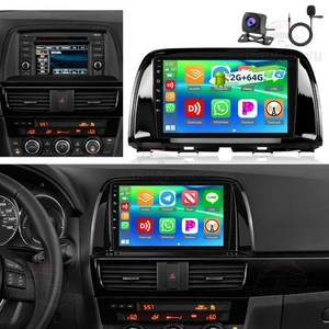2G+64GB Android 15 For Mazda CX-5 2012-2015 Car Stereo Radio GPS CarPlay +Camera - Picture 1 of 21