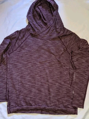 Camiseta Lululemon Feminina Pulôver Urze Berry Tamanho 10 Buracos para Polegar - Imagem 1 de 4