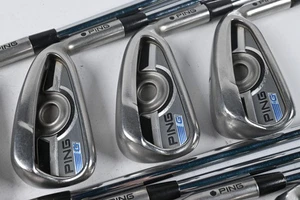 Ping G Series Irons / 4-PW+SW / Black Dot / Regular Flex Ping AWT 2.0 Shaft - Picture 1 of 7