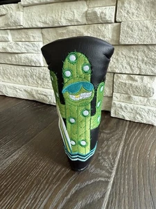 New Scotty Cameron Collector (TCC) So Cal Cactus Black Blade Putter Headcover - Picture 1 of 3