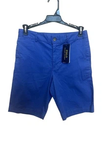 NWT Polo Ralph Lauren Classic Shorts Youth Boys Flat Front  Blue Size 14 - Picture 1 of 12