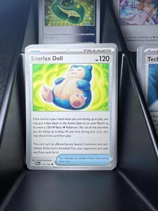 Snorlax Doll 175/182 SV04: Paradox Rift Regular - Picture 1 of 1