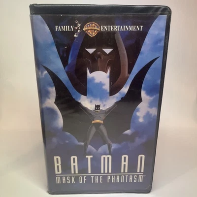 Batman Mask of The Phantasm (VHS, 1994) Warner Bros. Animated Movie Rated PG - Image 1 of 4