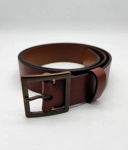 Volpi Concerie Ledergürtel Unisex. Made In Italy Braun Gr. 34 - Bild 1 von 12