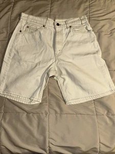 VTG Levis Shorts Mens 33 White 550 Relaxed Orange Tab Made in USA - Picture 1 of 12