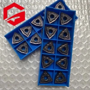 10 pezzi MW0804 inserti in carburo CNC guarnizioni lama per portautensili WNMG 080408/04/12 - Foto 1 di 4