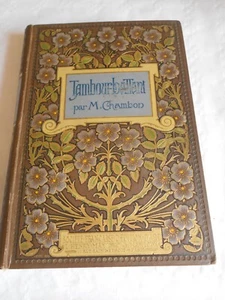 Art Nouveau Book 1900 Tambour Battant M Chambon Societe Francaise edition D'Art - Picture 1 of 12