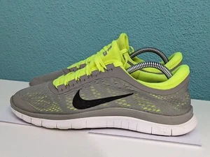 NIKE FREE RUN 3.0 Sneaker GR. 40,5 Sportschuhe grau gelb 4 2 3 - Bild 1 von 9