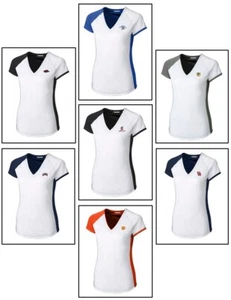 CBUK Women's Short Sleeve Presley V-Neck Tee Shirt - Picture 1 of 15