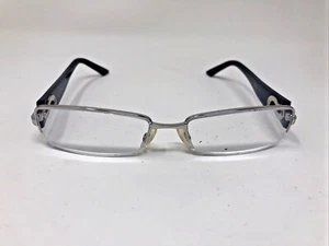 CHRISTIAN DIOR CD3760 H13 53-17-135 ARGENTO VIOLA ITALIA MEZZO CERCHIO KH67 - Foto 1 di 10