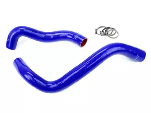 HPS Radiator Hose Kit for Ford 99-01 F550 Superduty 7.3L Single Alternator BLUE - Foto 1 di 1