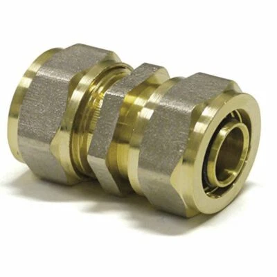 PSWTRADESUPPLIERS LTD Gleicher gerader Stecker 16 mm - 16 mm Kompression für PERT-AL-PERT oder PEX-AL-PEX