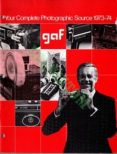 Vintage 1973 GAF Photographic Product Catalog (37 Seiten) - Bild 1 von 1