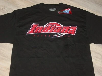 INDIANA University HOOSIERS  BASKETBALL T-Shirt NEW TAG  .... XXLarge   XXL  2XL - Image 1 of 4