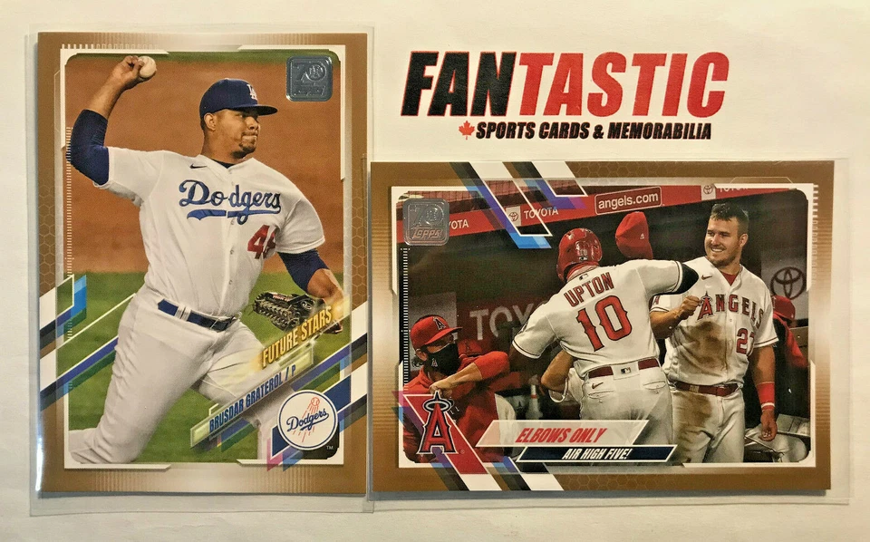 2021 Topps Series 1,2 & Update Gold Parallel /2021 YOU PICK Finish Your Set! - Image 1 of 1