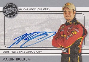 2008 Press Pass Autograph Martin Truex Jr.