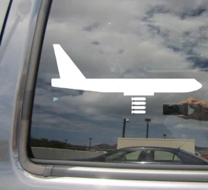 B52 Stratofortress Bomber - World War Car High Quality Vinyl Decal Sticker 10038 - Picture 1 of 2