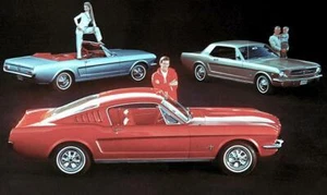 1965 Ford Mustang - Promotional Advertising Magnet - Picture 1 of 2