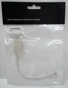 Mini DisplayPort to DisplayPort Adapter, weiß, ca 17cm - Bild 1 von 3