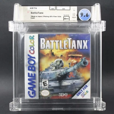 Wata Nintendo GameBoy Color GBC Battletanx Graded 9.6 A++ Seal New Rare POP 2 - Image 1 of 2