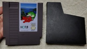 NES Black Bass (Nintendo Entertainment System, 1989) Game & Sleeve