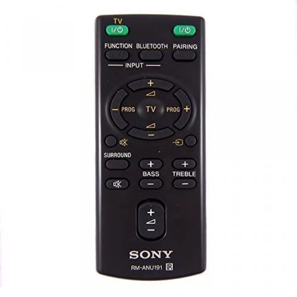 Remote Control RM-ANU191 For Sony Soundbar & Subwoofer System - Image 1 of 1