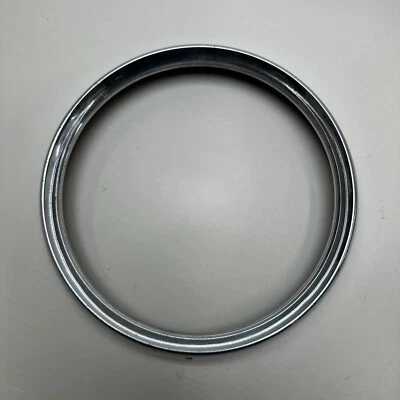 Anillo de ajuste de acabado de faros exteriores cromado original Jaguar XK140 XK150 FABRICANTE DE EQUIPOS ORIGINALES Foto 1 de 4
