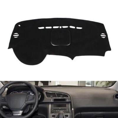 1 Pcs Black New Dash Mat Dashboard Cover Dashmat For Peugeot 3008 2013-2015 LHD - Image 1 of 4