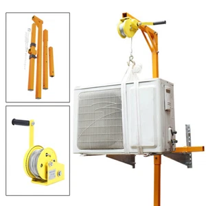 Air Conditioner Outside Installation Lifting Tool Crane Assembly Tool +15M Rope - Picture 1 of 10
