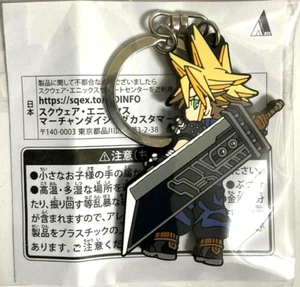 Llavero de goma Final Fantasy VII Rebirth correa nube lucha juego Square Enix JP - Imagen 1 de 1