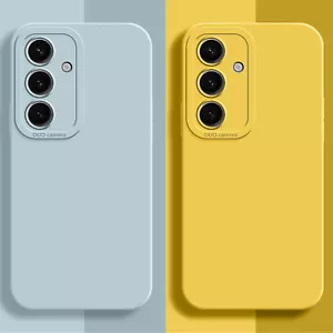 Custodia base TPU antiurto per Samsung S24 Ultra Plus S23 S22 A54 A55 A52 A53 - Foto 1 di 19