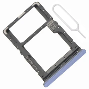 Pour Motorola Moto G34 5G tiroir double carte SIM support lecteur porte - BLEU - Photo 1 sur 2