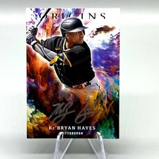 Ke'Bryan Hayes RC Origins On Card Auto Silver Ink #OS-KH Pittsburgh Pirates Rook